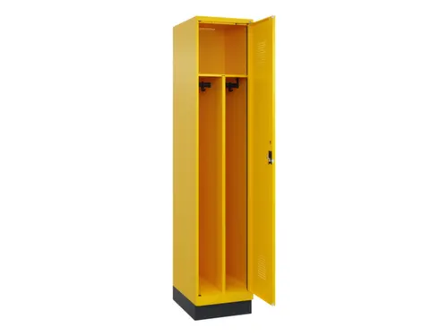 locker voor scheiding van kleding,HxBxD 1950x400x500mm,1vak