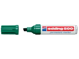 Viltstift edding 500 schuin groen 2-7mm