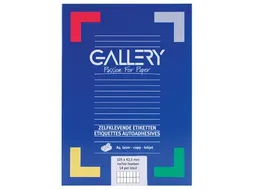 Gallery Witte Etiketten 105x42mm