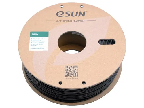 eSUN 3D printer Filament ABS+ 1,75mm Zwart 1kg