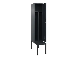 locker voor scheiding van kleding,HxBxD 2120x400x815mm,1vak - 2