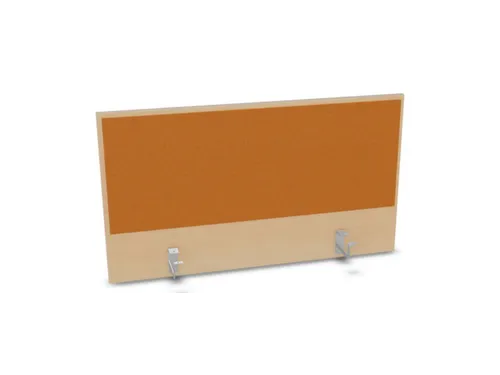 opzetpaneel,v. bureau,aanbouw achter,B 1000mm,NE-esdoorn,BN3005-geel