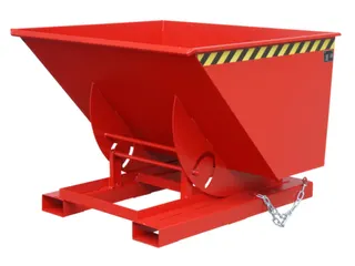 kiepbak,HxLxB 1070x1420x1560mm,1m³,draagverm. 1000kg,RAL3000 - 1