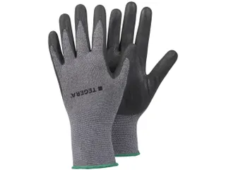 Tegera 873 handschoenen voor voedselverwerking, grijs/zwart, maat 9 - 1