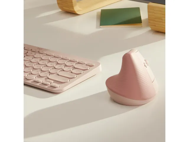 Logitech Lift Souris Ergonomique Verticale, Sans Fil, Bluetooth ou ré