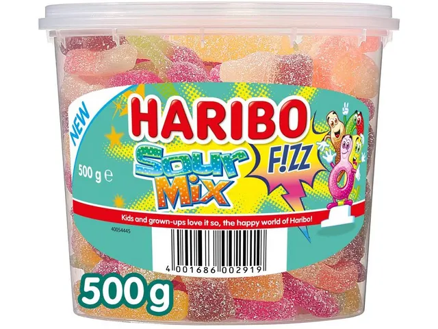 snoepgoed Zure mix, emmer van 500 g