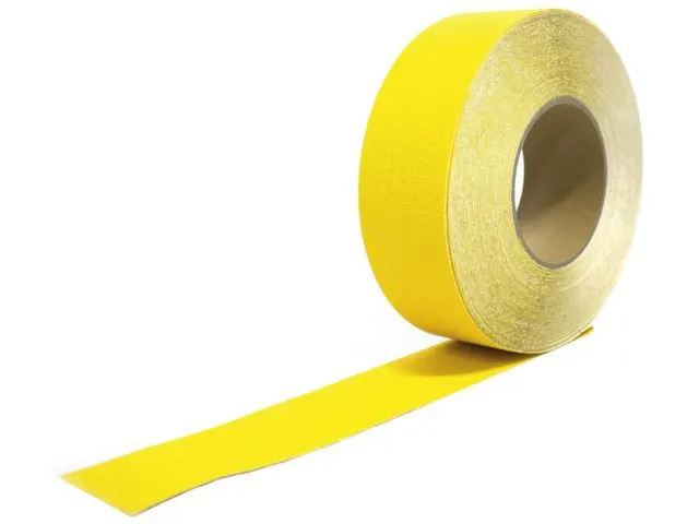 tape,geel,band LxB 18,3mx50mm,met antislip-eigenschappen
