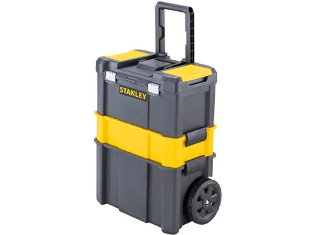 Gereedschapswagen Essential 3-delig Grijs/Geel