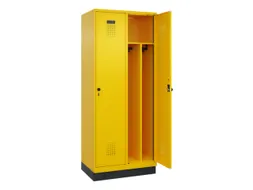 locker voor scheiding van kleding,HxBxD 1950x800x500mm,2vak