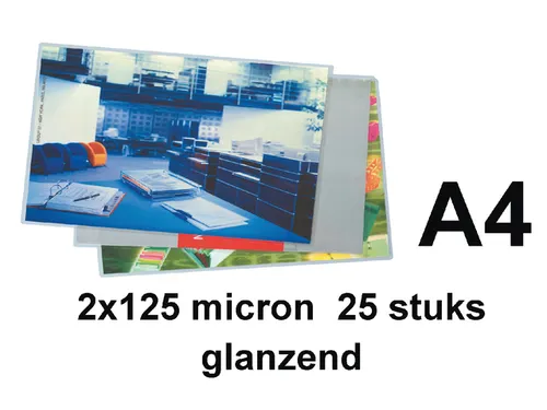 Lamineerhoes Gbc A4 125 micron Glanzend