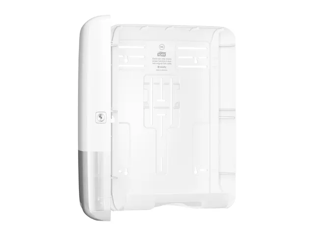 Tork 553000 H3 C-vouw en Z-vouw Handdoek Dispenser Elevation Wit
