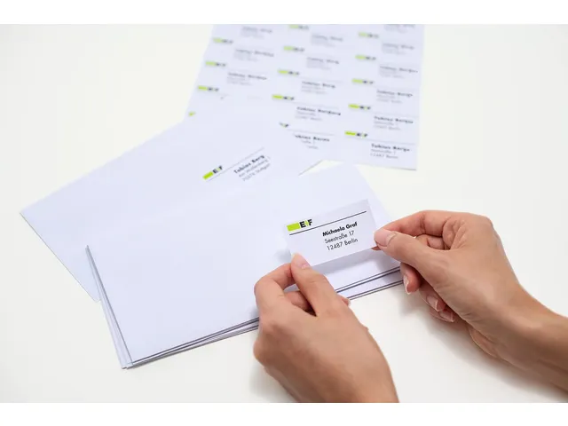 HERMA 4500 Premium Adresetiketten A4 63,5x33,9mm Wit 600 stuks