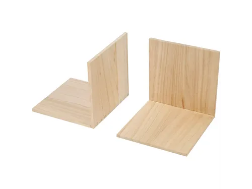 Boekensteun Creativ Company hout 15x15x15cm
