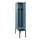 locker met bank,voor scheiding van kleding,HxBxD 2120x400x815mm,1vak