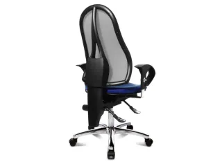 Topstar bureaustoel Sitness 15 met permanent-contactmechanisme Blauw - 4