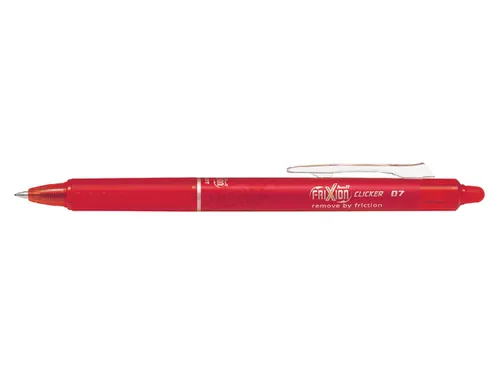 Rollerpen Pilot Frixion Ball Clicker 0.7mm Medium punt Rood