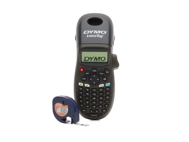 Labelprinter Dymo LetraTag LT-100H abc 12mm Zwart