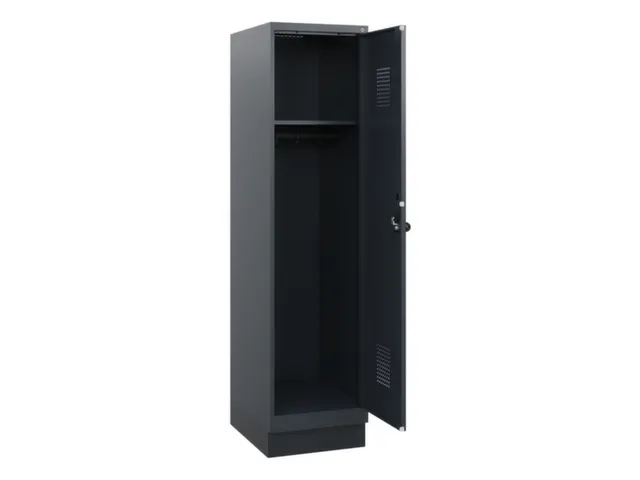 schoollocker,HxBxD 1630x400x500mm,1vak,vak B 400mm,draaigrendel,sokkel