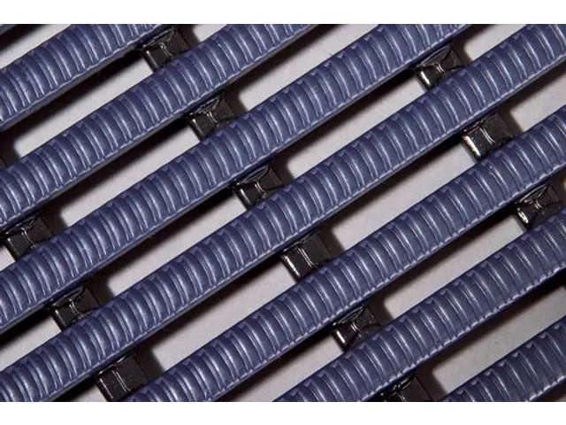 vloermat voor vochtige ruimte,B 1000mm,vinyl,blauw