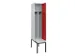 locker met bank,voor scheiding van kleding,HxBxD 2120x400x815mm,1vak