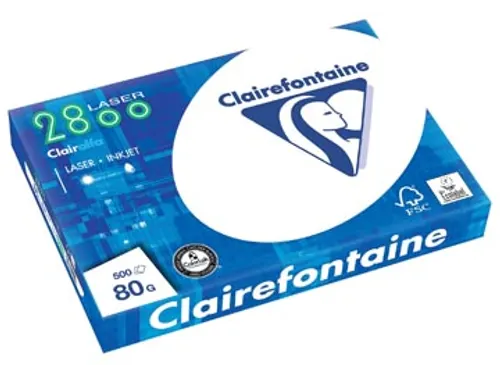 Clairefontaine Printpapier Wit A3 80 gram 500 Vel