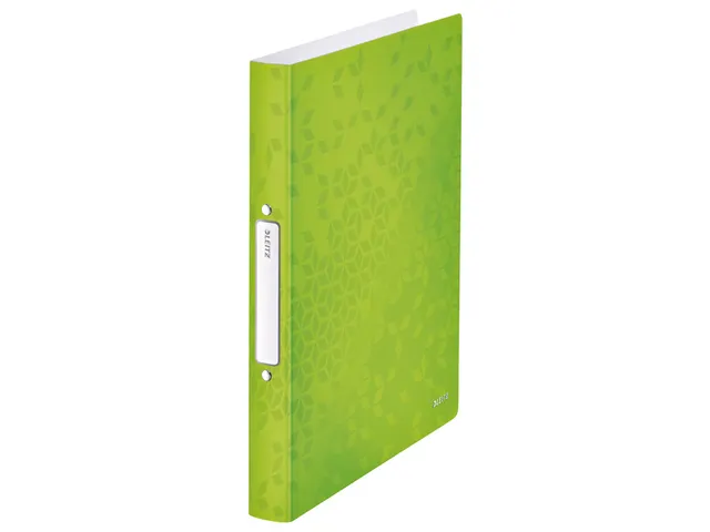 Ringband Leitz WOW A4 2-rings O-mech 25mm PP groen