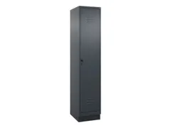 locker,HxBxD 1950x400x500mm,1vak,vak B 400mm,draaigrendel,sokkel