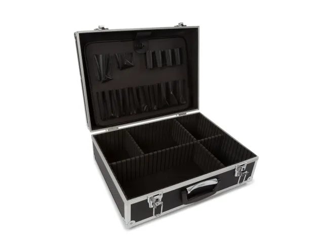 Valise à outils avec bords en aluminium 455x330x152mm 22,8 litres