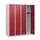 schoollocker,HxBxD 1530x1200x500mm,4vak,vak B 300mm,cil.-slot