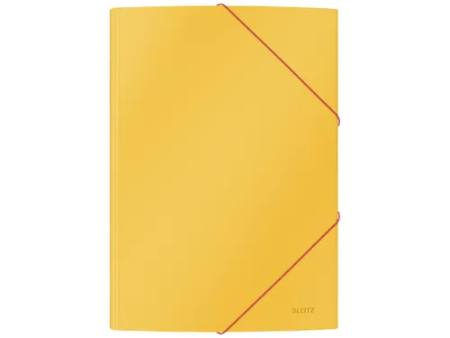 Elastomap Leitz Cosy A4 3-kleps geel