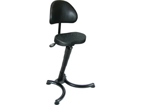 stasteun,kantelbaar,PU-schuim-stahulp zwart