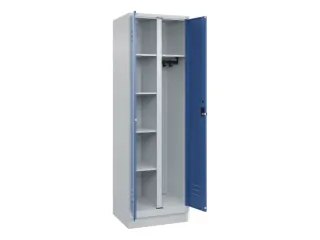 wasgoedverdeelkast,HxBxD 1950x600x500mm,vak B 300mm,draaigrendel - 2