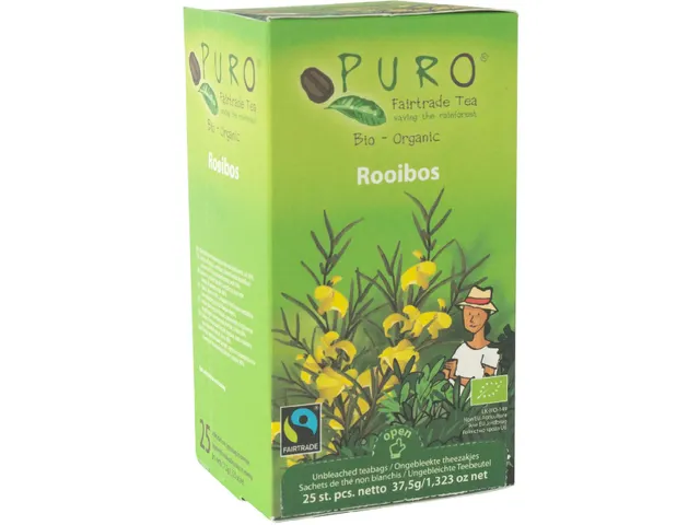 Rooibos Thee Fairtrade 25 Zakjes