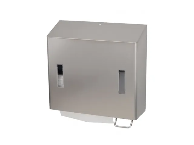 Rvs Combinatie Dispenser Zeep Rechts & Handdoek Dispenser Fingerproof