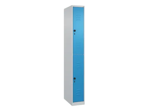 dubbeldekse locker,HxBxD 1850x250x500mm,1x2vak.,vak B 250mm