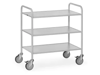 Dossierwagen 4882 150kg 800x500mm 3 Etages Ral7035 - 1