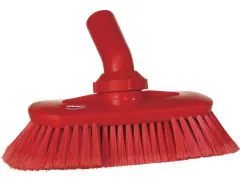 Hygiene 7067-4 Hoekverstelbare Borstel Watertoevoer Rood