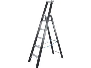 Zwaarlastladder Aluminium Boom L 2 15M 5Sporten Bordes H 1 33M - 2