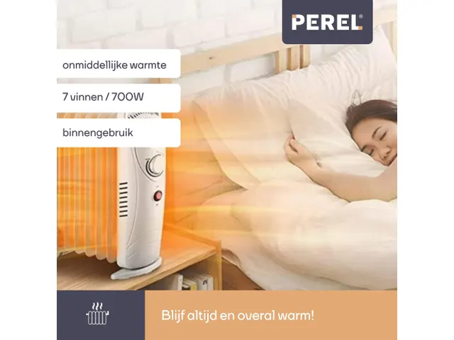 Olieradiator 700 W 7 Ribben