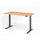 Elektrisch in hgte vst. zit-sta-bureau,HxBxD 640-1290x1600x800mm