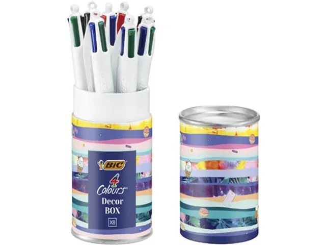 4 Colours Decors, medium, doos van 8 stuks