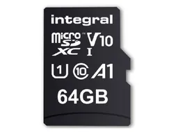 Geheugenkaart Integral microSDXC V10 64GB