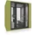 Akoestische Belcel/Werkplek Roof Double POD 1-4 personen Zwart