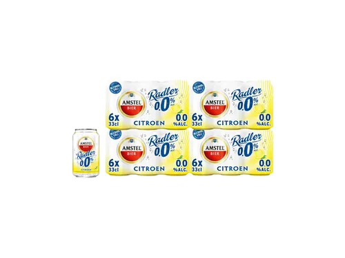 Bier Amstel Radler 0.0% blik 330ml