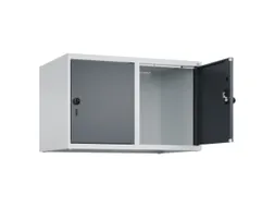 opzetkast,v. locker,2vak.,vak B 400mm,HxBxD 500x800x500mm,draaigrendel