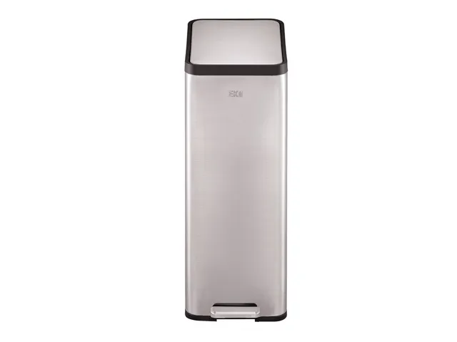 Ecomaid pedaalemmer 45 Liter Mat RVS Fingerprintproof