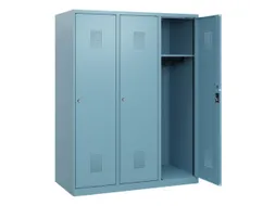 schoollocker,HxBxD 1530x1200x500mm,3vak,vak B 400mm,cil.-slot