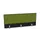 opzetpaneel bureau aanbouw achter B 1400mm CC-zwart BN7048-groen