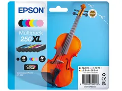Inktcartridge Epson 250XL T16P84 zwart + 5 kleuren