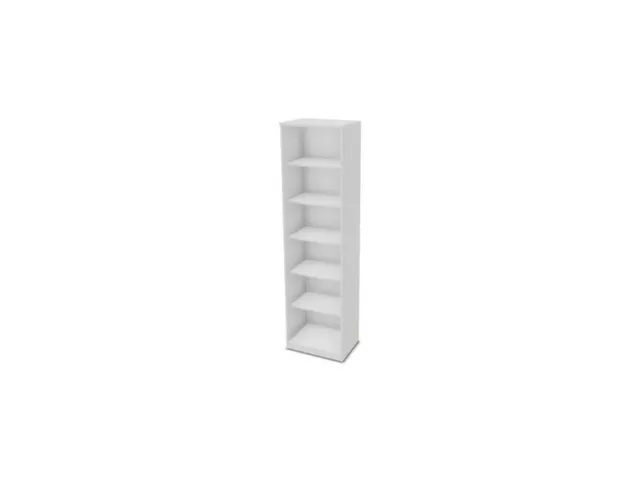 kantoorstelling,HxBxD 2225x600x445mm,Bl-wit